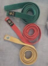 3 Cintura Judo Karate Giallo