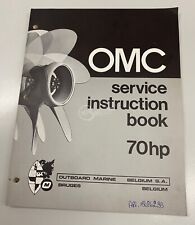 Manuale manutenzione cod. 8026293 per Evinrude/Johnson 70 HP 2T 1972/1973/1974