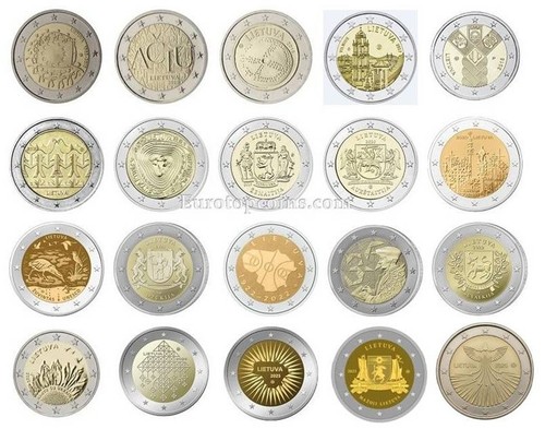 2 euro commemorativi - 2,