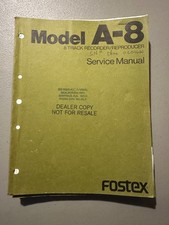Fostex Modello A-8 8 Tracce