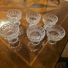 Set di 6 Coppette in Cristallo