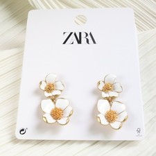 Orecchini ZARA oro bianco