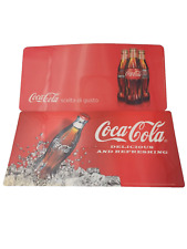 COCA COLA TAPPETINI DA BANCO - TOVAGLIETTE SEMI RIGIDE