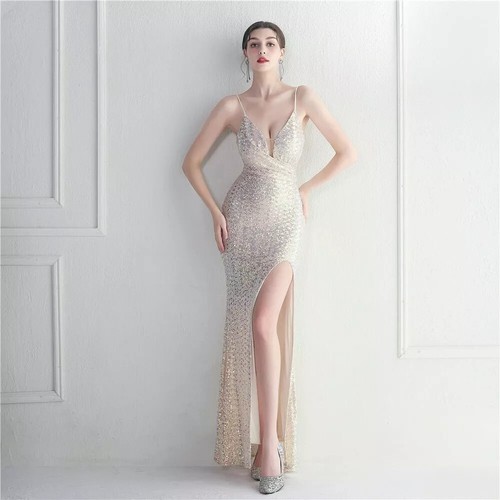 Vestito abito elegante lungo - abito,