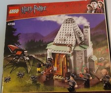  2 lego Harry Potter  n°4738 e n°4842: capanna di Hagrid e castello di Hogwarts
