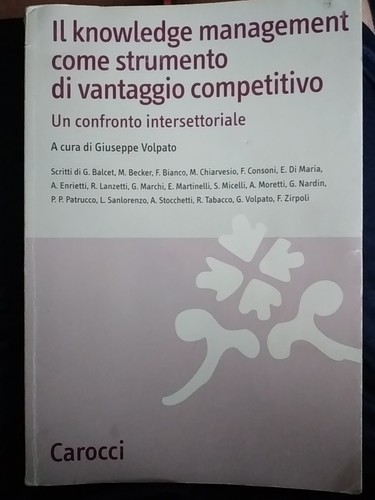 Il knowledge management - aa.vv.,