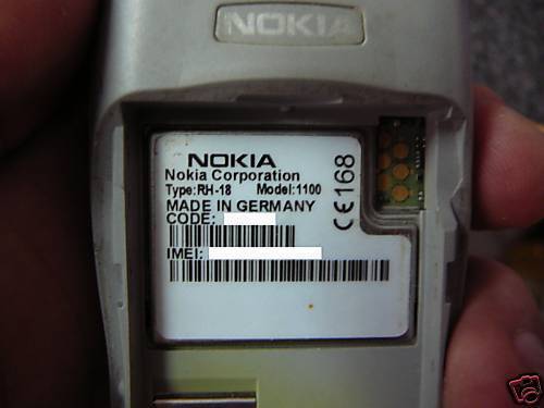 Nokia 1100 made germany - 1100, rh-18