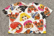 T-shirt Zara grafica stampa