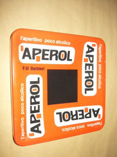 POSACENERE APEROL BARBIERI APERITIVO ASHTRAY CENDRIER VINTAGE BAR PUB GADGET