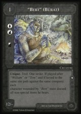 Bert (Burat) - The Wizards - Limited - Middle-Earth CCG