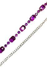 Cintura donna strass vita alta