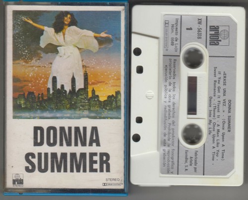 Donna summer cassette tape - summer,