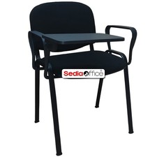 Sedia con braccioli tavoletta - braccioli,