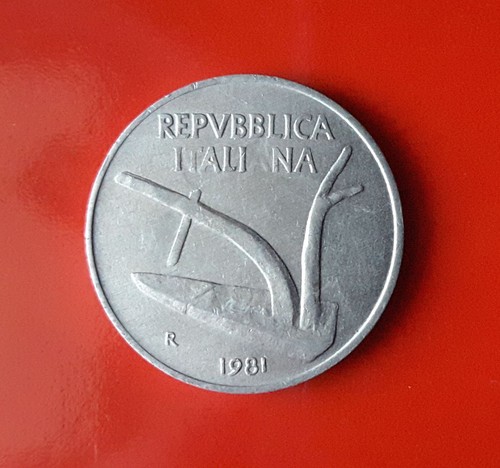 Lire 1981 errore seconda - lire,