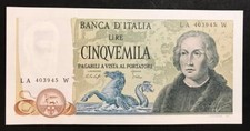 5000 lire colombo II° tipo 3