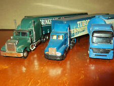 lotto n° 3   DI 3 CAMION OPERATIVI/LOGHI SCALA H0 1:87 PER PLASTICO FERROVIARIO
