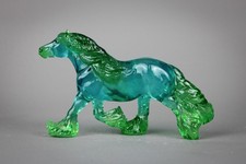 OOAK Clearware blu/verde Holo