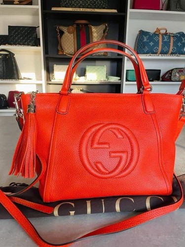 Autentica borsa gucci soho - gucci,
