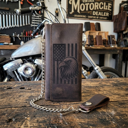 Portafoglio biker tracker