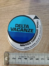 adesivo vintage delta vacanze