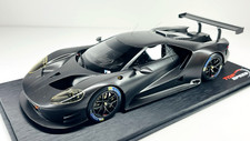 Modellino fibra di carbonio auto prova 1/18 velocità massima Ford GT 2015 GTE nuovo in modalità scatola