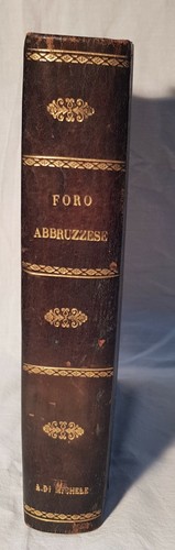 Foro abbruzzese raccolta di - "foro,
