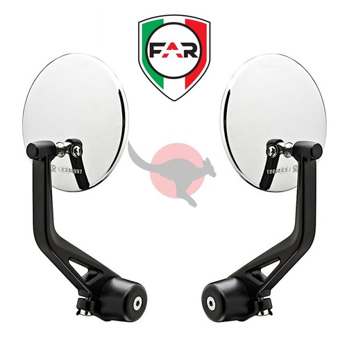 Specchi retrovisori bar end - retrovisori,