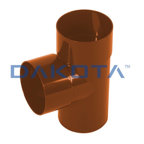 Tee pvc finto rame - pvc,