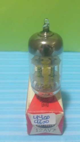Raytheon 12av7 vacuum - raytheon,