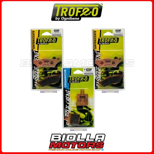 Kit pastiglie freno trofeo - pastiglie,