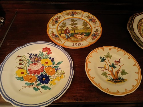 Lotto piatti ceramica - in,