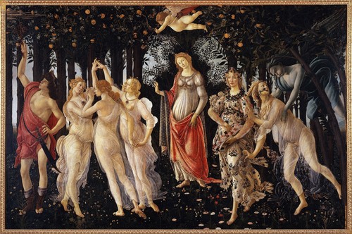 Botticelli primavera allegoria - primavera,