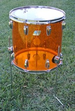 🔥 2008 LUDWIG CLASSIC 16" AMBRA VISTALITE FLOOR TOM per LA TUA BATTERIA L221