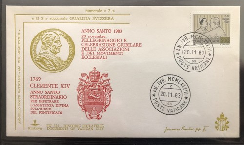 Fdc vatican pope - vatican,, «