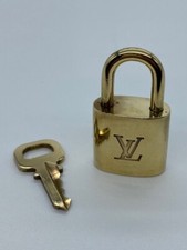Louis Vuitton lucchetto e chiave per borse ottone oro (numero casuale)