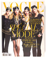 Jessica Stam GEMMA WARD Stephanie Seymour PARIS VOGUE September 2006 Biba LOEWE