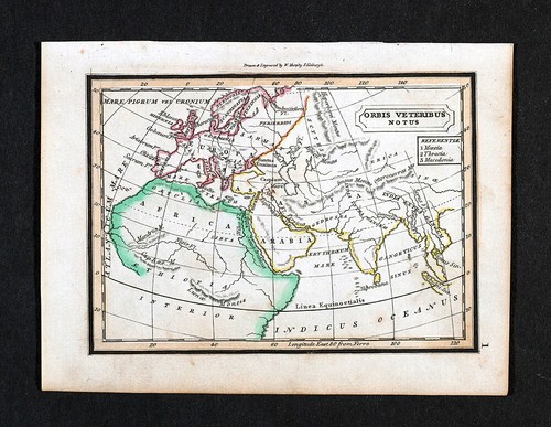 1832 murphy map orbis secundum - orbis,