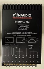 DYNAUDIO X362 ESOTEC CROSSOVER 3 VIE per COMPONENT MIDS SPEAKER TWEETER