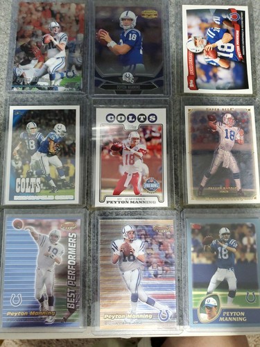 Payton manning cards - manning,