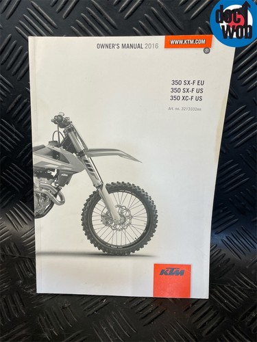 Ktm sxf 350 2016 proprietari - sxf,