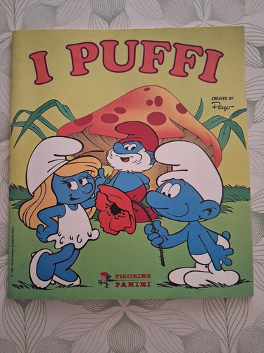 Album figurine puffi - album, di