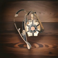 Cavallo testa elettrica pelle