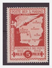 SAN MARINO - 1943  POSTA