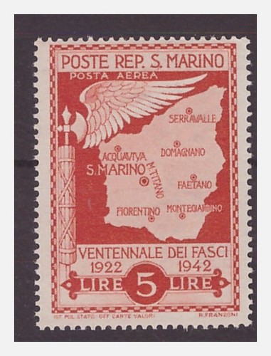 San marino 1943 posta - ,