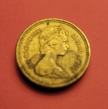 1 libbra One Pound 1983 Queen