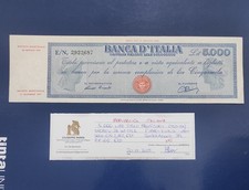 banconote italiane Titolo Provvisorio Lire 5000