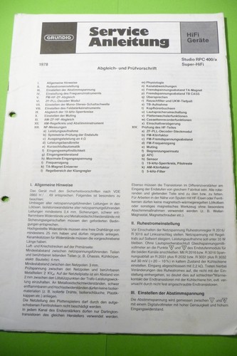 Manuale servizio istruzioni - servizio,