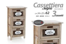 MOBILE CASSETTIERA IN LEGNO 3