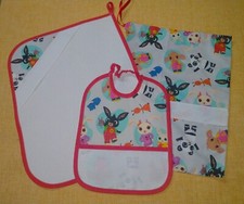 SET ASILO 3 PEZZI con aida X ricamo punto croce Bing BING coniglio 