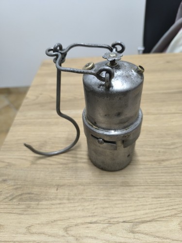 Antica lampada carburo - carburo, da